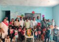 लोकराजा राजर्षी छत्रपती शाहू महाराज जयंतीनिमित्त अंगणवाडीतील बालकांना गणवेश व खाऊचे वाटप