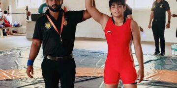 रोहतकच्या राष्ट्रीय कुस्ती स्पर्धेसाठी अनुष्का हास्पेची महाराष्ट्र संघात निवड; ग्रामीण कन्येच्या जिद्दीला यशाचे बळ
